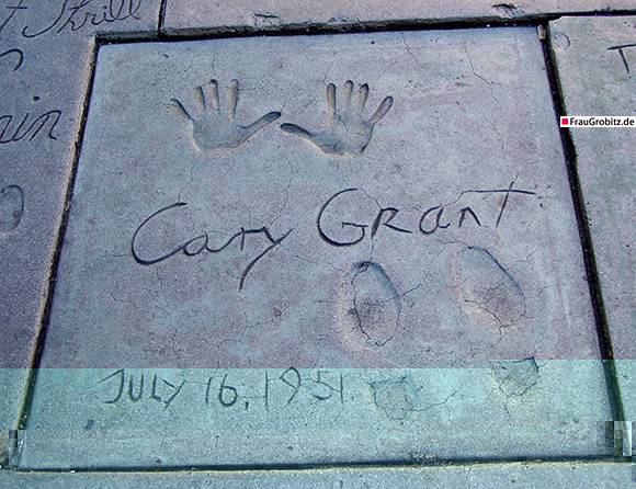 Los Angeles - Cary Grant Andrücke